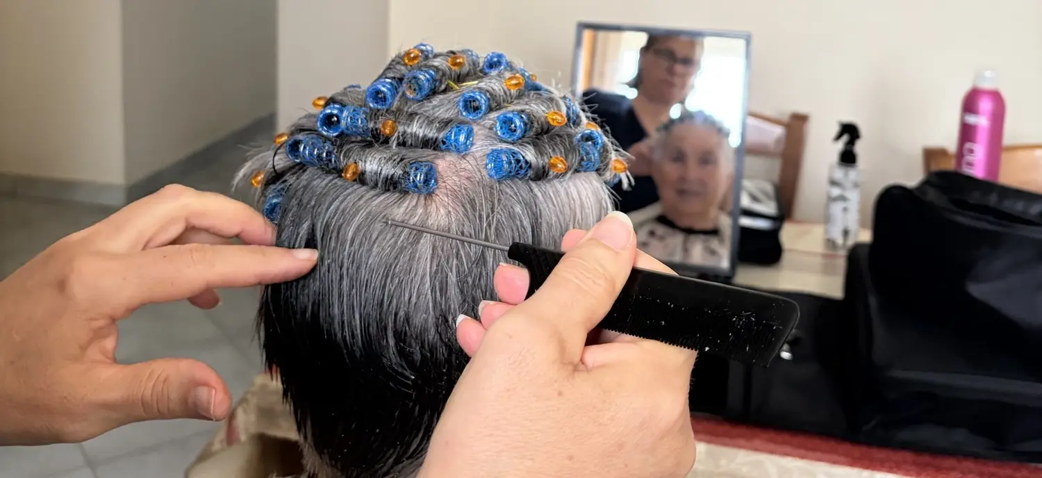 veroicoiff coiffeuse a domicile mise en plis