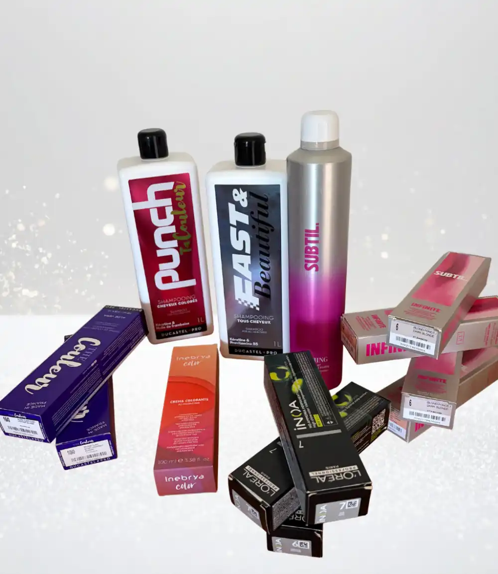 les produits de vero coiff a domicile